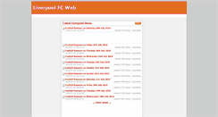 Desktop Screenshot of liverpoolfcweb.co.uk
